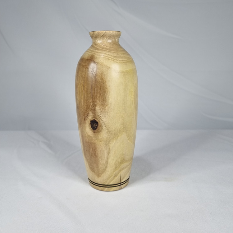 ست ۳ عددی گلدان تک شاخه چوبی